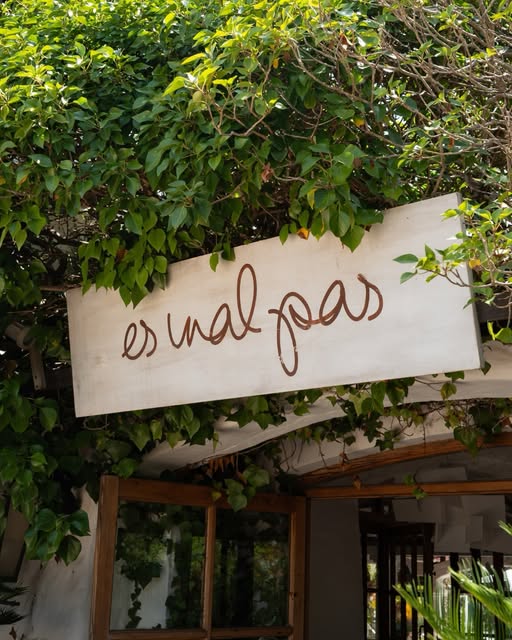 Cartel del restaurante